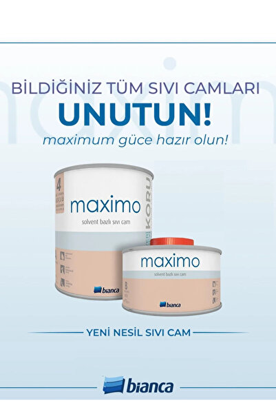 Bianca Stella Boyama Seti ( 1Lt Boya + 0.5 Lt Maximo Sıvıcam Parlak )