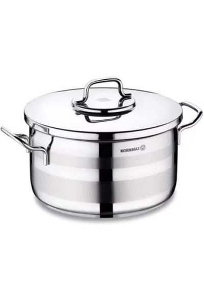 KORKMAZ Korkmaz Astra 18/10 Turkish Stainless Steel Cookware 7.2L 26cm A2026