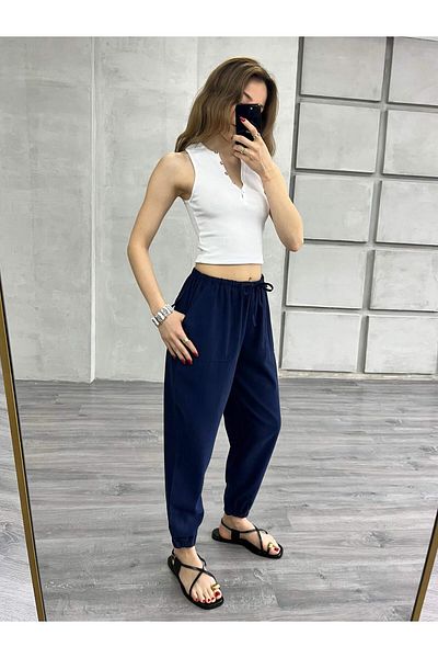 Coral Pants - Dark blue - Not specified