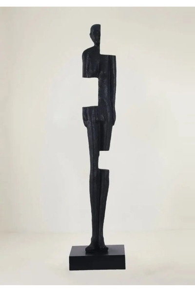 Mondschein Half Face Dekoratif Heykel ( 23.0 X 23.0 X 170.0 Cm )