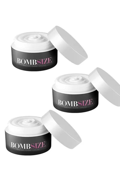 Pure Cream Bomb Sıze Göğüs Dolgunlaştırma Bakım MasajKremi X 3 ADET