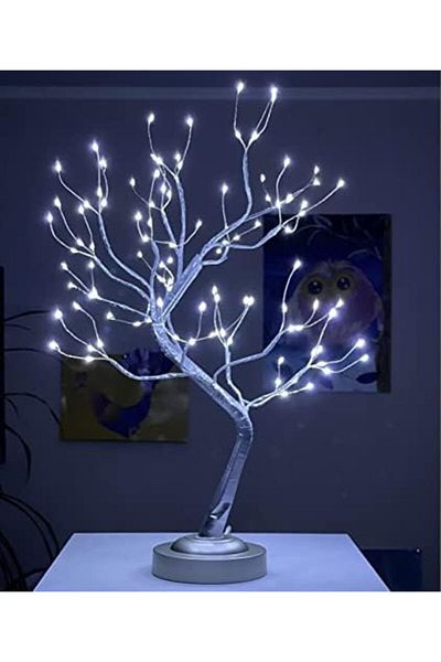 Generic Easter Tree - 108 LED Silver - Bonsai Tree Light with 8 Lighting Modes & Timer - Fairy Light Tree