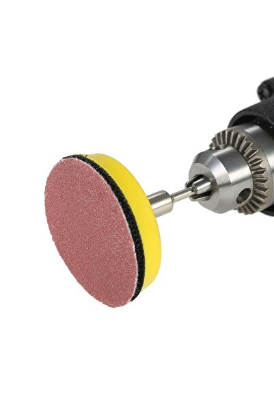 Genel Markalar 5 Adet Cırt Zımpara Kağıdı El Zımparaları Seti 115 Mm Avuç Içi Spiral Taşlama (80 Kum)