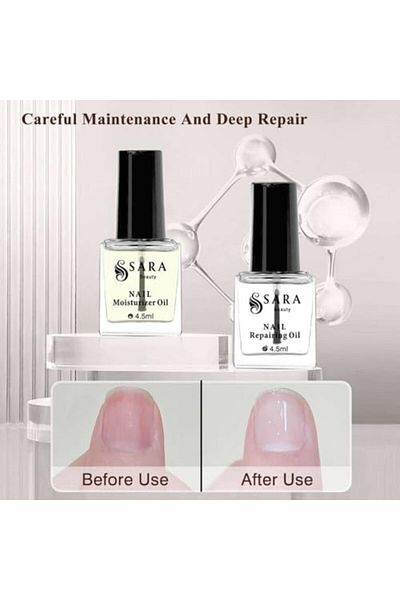 Sara Beauty Biotin Nail Strengthening Oil Set by Sara Beauty