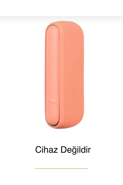 Zigver Iqos Iluma Modeli Için Silikon Kılıf Seti Orange(TEREA ILE ÇALIŞAN CİH...