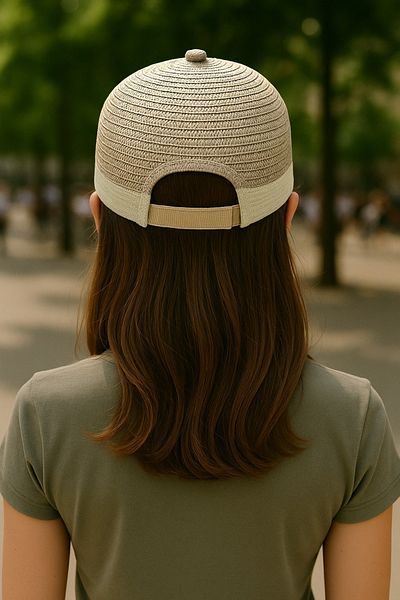 LAGRANZE Women's Breathable Summer Hat Sports Design Straw Hat