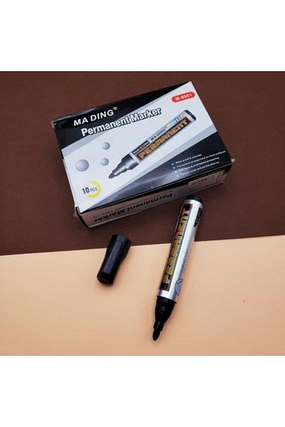 Acousticworld Black Color Parcel Pen (10 Pieces)