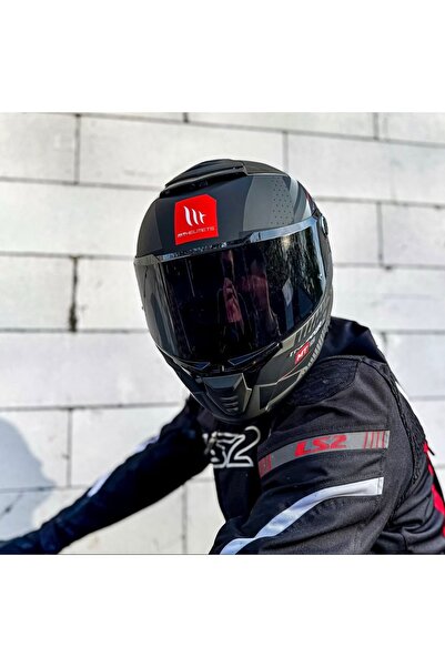 MT Helmets Thunder 4 Sv Luminence D1 kask(şeffaf vizörlü)