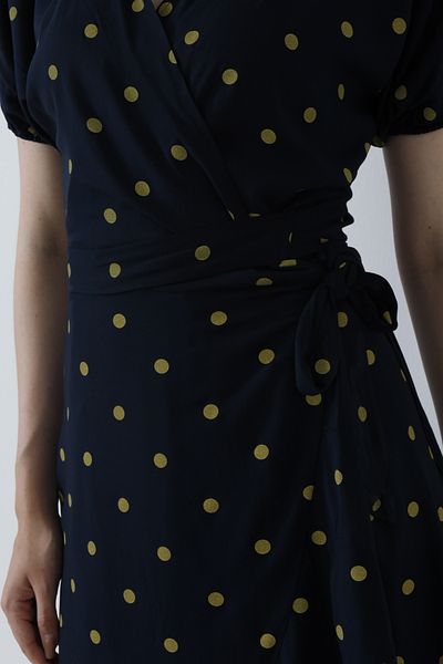 Lucky Line Women's 100% Viscose Woven Double Breasted Collar Skirt Frilly Summer Magnificent Dress