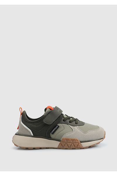 lumberjack Chlapecké khaki tenisky - střední model