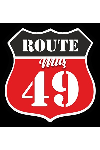 Reysa Tasarım 48 ملصق موغلا 10x10 سم ملصق ملون