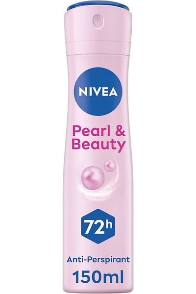 NIVEA NIVEA DEO SPRAY PEARL &BEAUTY BLACK 150ML
