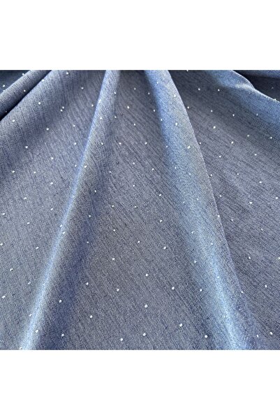 Doray Kumaş Taş Baskılı Elbiselik Kumaş / DRY 2031