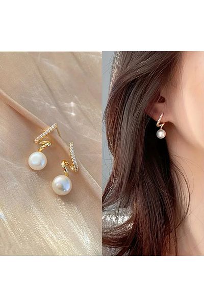 Ayzen pearl earrings