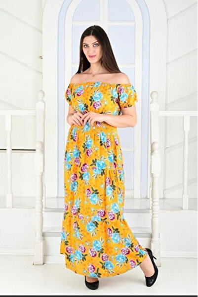 Fibula Madonya Collar Standard Size Short Sleeve Giped Viscose Fold Dress