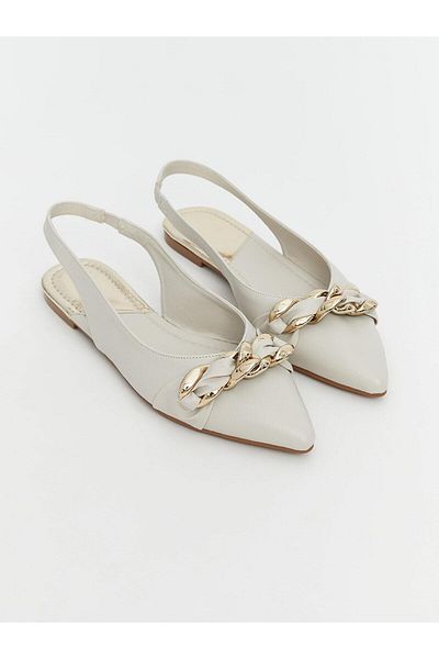 LC Waikiki Lcw Steps Pointed Toe Women's Ballerinas (S5)