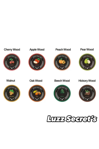 LUZZ SECRET'S 8 Pieces Premium Cocktail & Whiskey Incense. 320 Servings Natural 8 Different Taste Luxury Set.