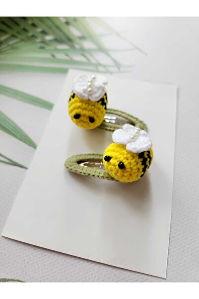 Kadın Girişimciler Atölyesi Bee Buzz Amigurumi Elegance Accesoriu de păr pent...