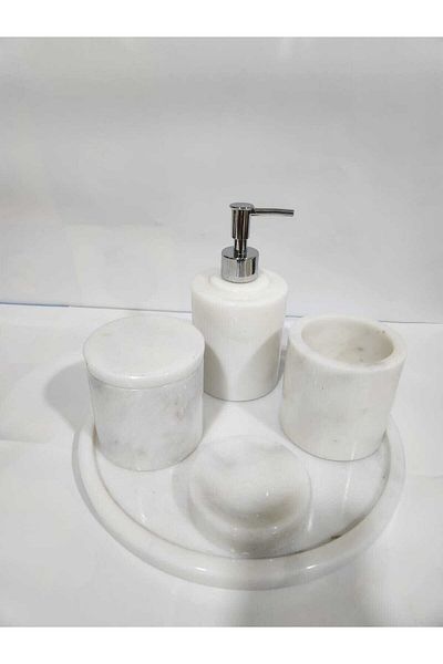 SARITAŞ Σετ μπάνιου Marble 5 τεμ
