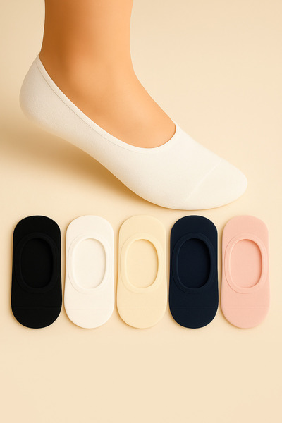 tibo 5 чифта безшевни силиконови първокласни детски балерини