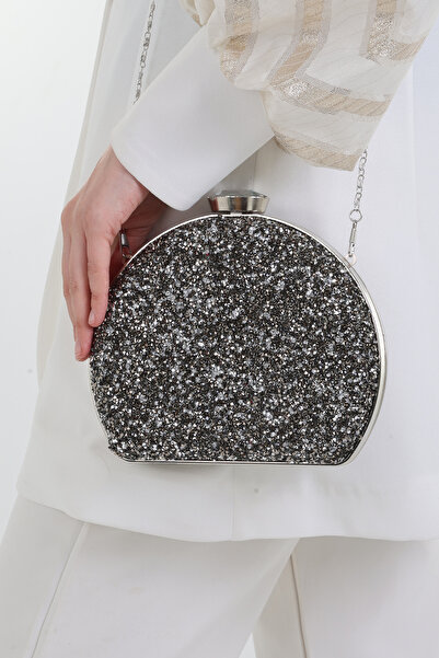 By EDUU Купол Модель Односторонній Сірий Камінь Вечірня сукня