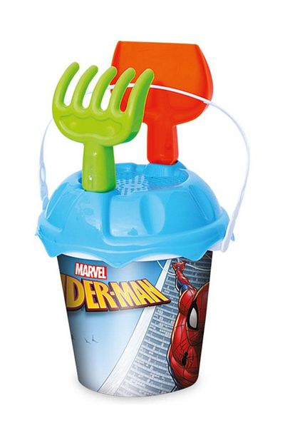 a v d a Spider-Man Backpack Beach Set Bucket Sand Castle Beach Set Backpack