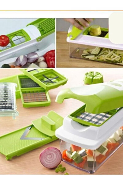 değer Nicer Dicer Plus Çok Fonksiyonlu Ve Pratik Sebze Meyve Doğrayıcı
