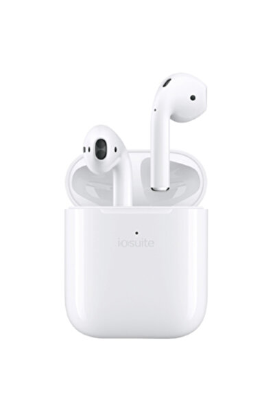 iOsuite Lite Buds Wireless Bluetooth Headset - with Silicone Case - White