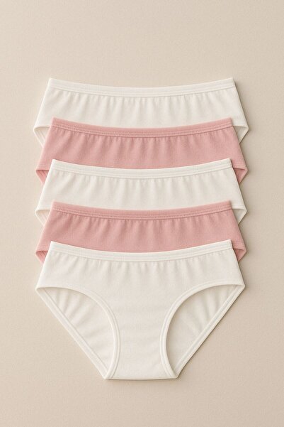 NOMOTHETIC 100% قطن للنساء مقاس كبير سراويل نسائية باتو عالية الخصر ملونة Bt5...