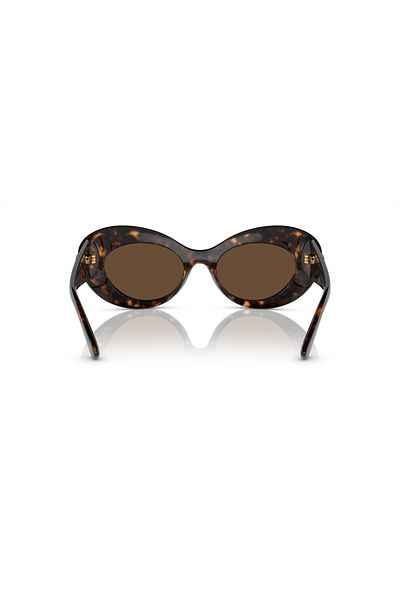 Ray-Ban Women Oval Sunglasses- Ve 4456u - Lense Size:52mm - Havana