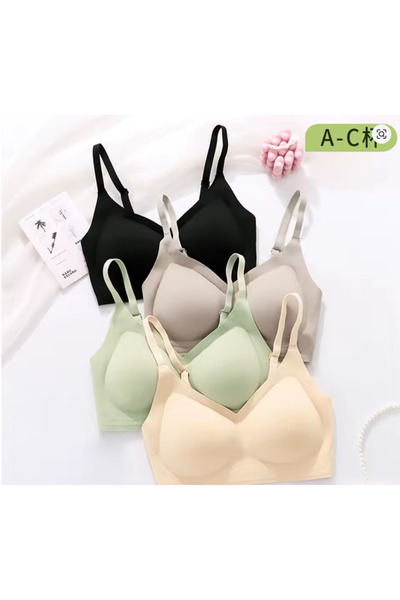 pae Lightweight Seamless No Ever Feeling Laser Cut No Trace Ghost Bra 4-Piece Advantage Pack