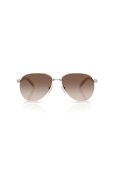 Prada Sunglasses Model S;;b57s, 56, 23e, 10s Brown For Female