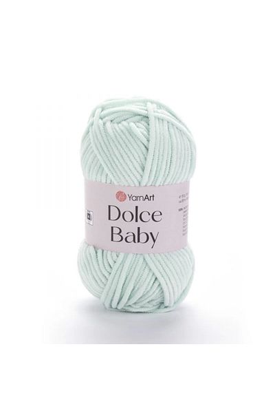 Yarnart Dolce Baby - Velvet, Baby Hand Knitting νήμα Water Green-753