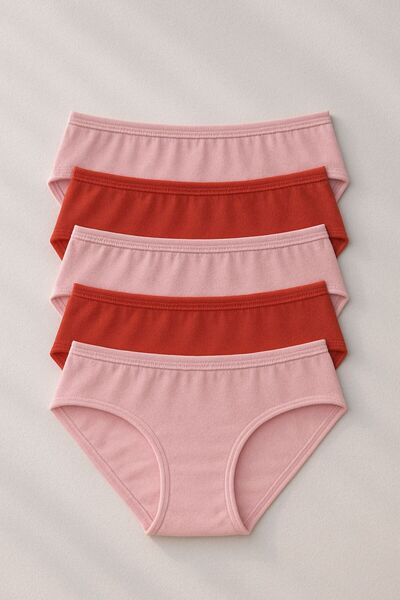 NOMOTHETIC 100% Cotton Women's Large Size Women's Bato High Waist Women's Pan...