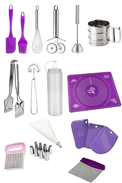 Sunumca 16 Adet Pratik Ev Gereçleri Mutfak Gereçleri Çeyiz Seti Pratik Araç G...