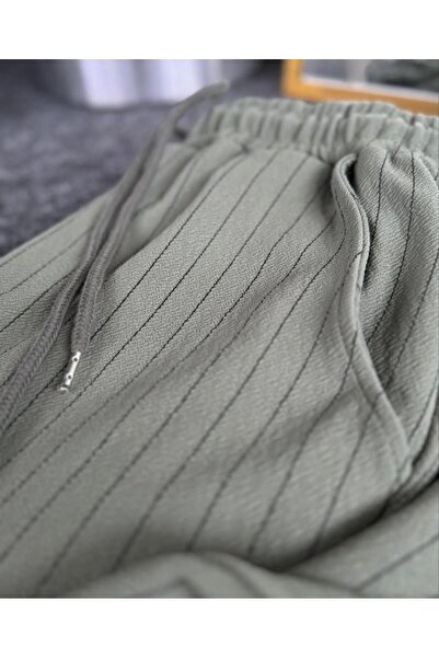 Risil-Nu Company Новий сезон Преміум креп тканина Лінійні деталі Унісекс штани