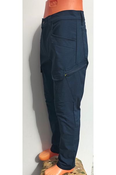 BeyzDenim Plus Size Pants - Dark blue - Cargo