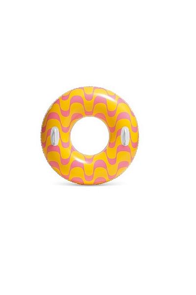 Intex İntex Wavy Pattern Vivid Colors 91 cm Sea Ring with Hand Grip 59256