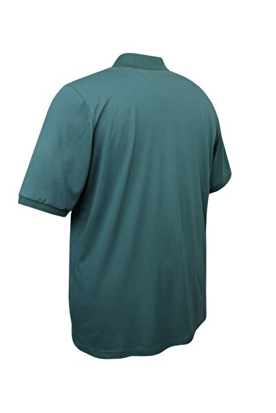 tambattal Plus Size Lycra Pique Polo Neck T-Shirt with Pockets (Wide Comfortable Fit)