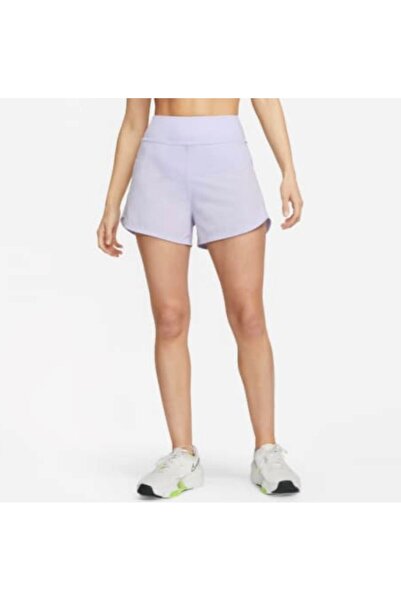 Nike Dri-Fit Fitness High-Waisted 3" Brief-Lined Training Kadın Şort