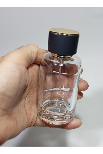 Durucam 1 ADET Cam Kolay kapama Sprey Kolonya Parfüm Şişesi 100 ml - Boş Şişe...