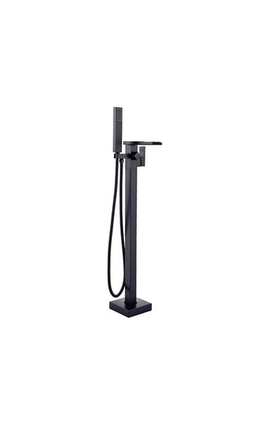 Blackswan Design Baterie cada Free standing, Blackswan, Tip Cascada M32, model negru mat, dimensiune 98 cm