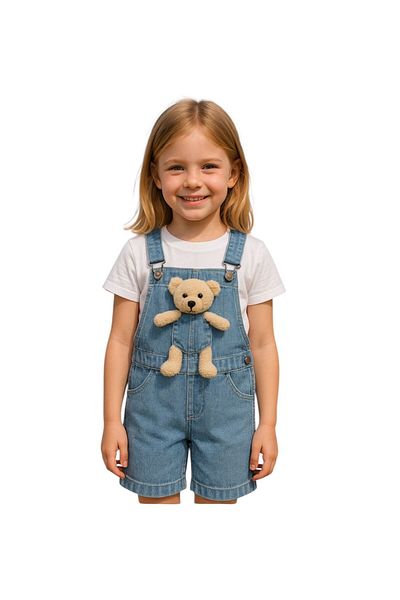 AKL Unisex Jeans Salopet Jumpsuit