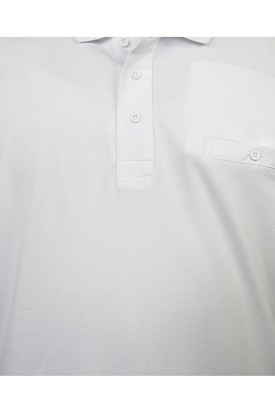 tambattal Μπλουζάκι με γιακά πόλο μεγάλου μεγέθους Lycra Pique με τσέπες (φαρδιά άνετη εφαρμογή)