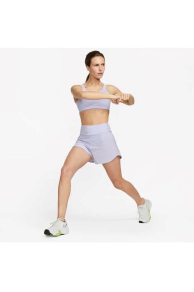 Nike Dri-Fit Fitness High-Waisted 3" Brief-Lined Training Kadın Şort