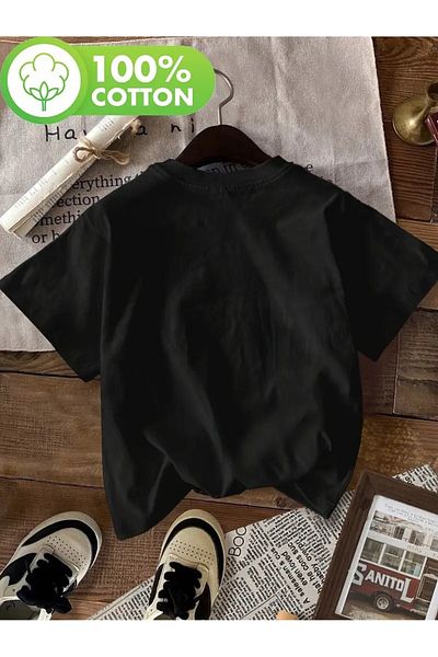 LEIVOR T-Shirt - Black - Regular fit