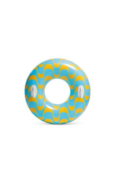 Intex İntex Wavy Pattern Vivid Colors 91 cm Sea Ring with Hand Grip 59256