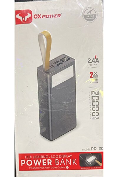 OXpower OX POWER 20.000 mAh 2.4A TAŞINABİLİR POWER-AKÜ,PİL,BATARYA