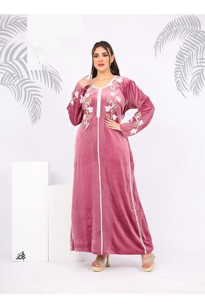 ماركة غير محددة Cap & Abaya - Pink