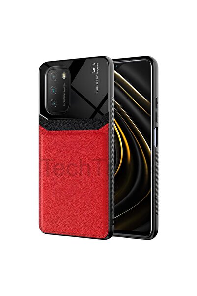 Hatreds Xiaomi Poco M3 Kılıf Derili Dizayn Yeni Tasarım Soft Elde Kaymayan Kılıf